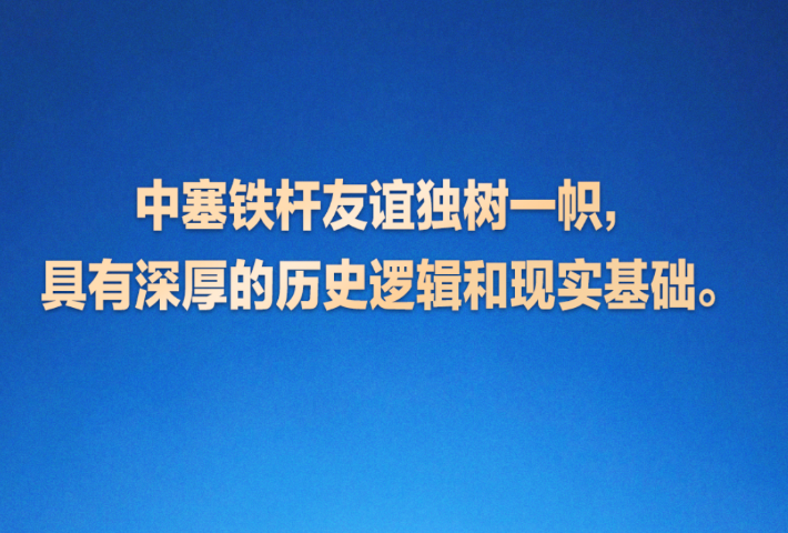 中塞铁杆友谊独树一帜