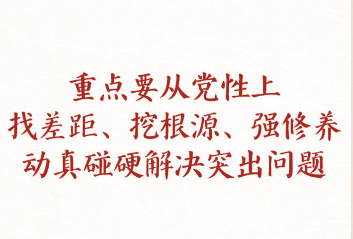 坚持以党性立身做事