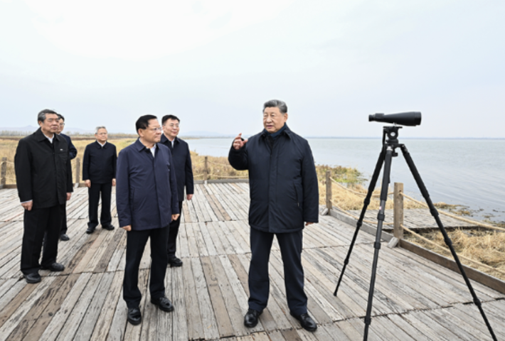 从乌梁素海到黄旗海 总书记的生态关切一以贯之